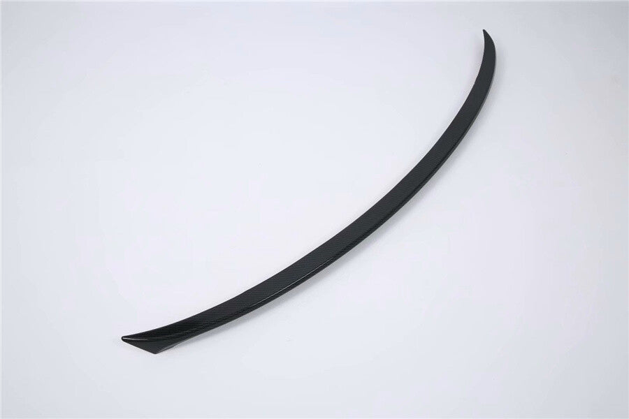 Boot Trunk Rear Wing Spoiler Lip Trim Carbon Look For 2015-19 for Acura TLX US Stock Q