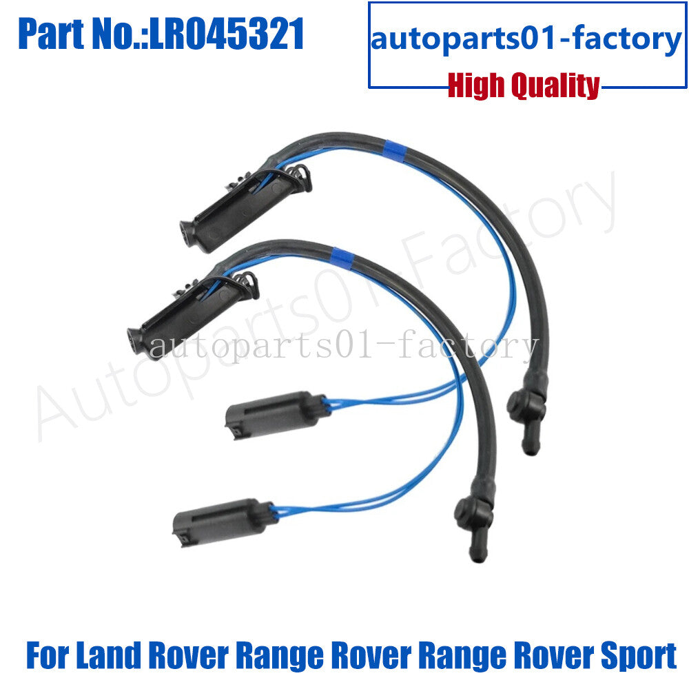 2pc Front Windshield Washer Nozzle for Land Rover for Range Rover for Range Rover Sport