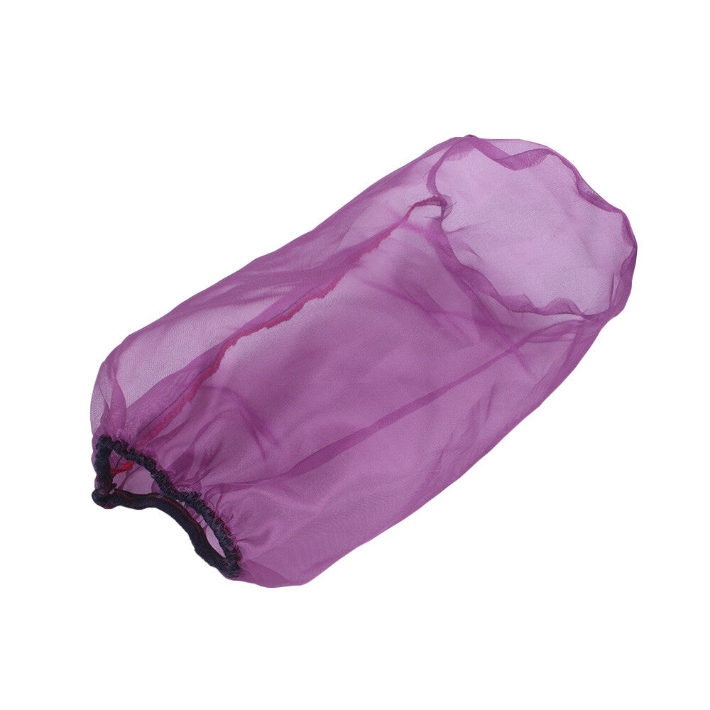 Purple New Flow Cylindrical Inflow Air Filter Guard Dust Cover Cloth Long Style Q