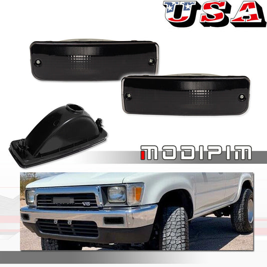 A pair of signal light housings suitable for 1990-91 4Runner/89-91 pickup truck 4WD- v