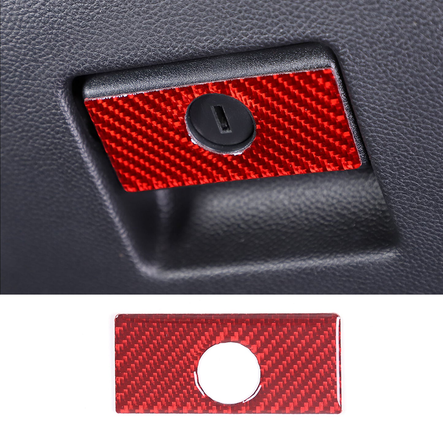 Carbon Fiber Seatback USB Panel Cover Trim for Land Rover for Defender 2020 - 2024- v
