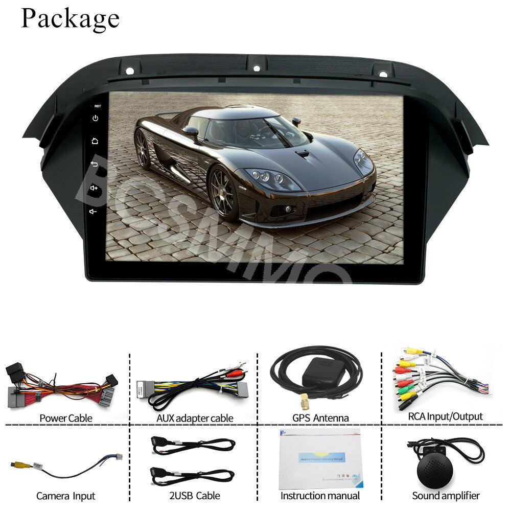 Fit for Acura MDX 2007-2013 Car Stereo Radio Player Android Navi GPS FM 2+32G