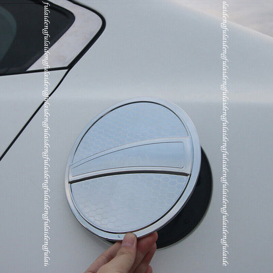 for Mazda 3 Axela 2019-2022 Chrome Style Car Fuel Tank Cap Gas Cover Trim Decor