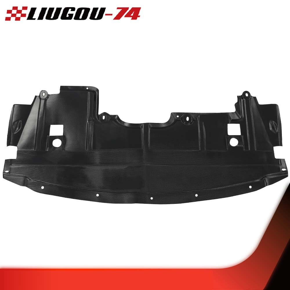 Black front engine splash guard suitable for Nissan 07-09 Altima / 2009-2014 Maxima Q