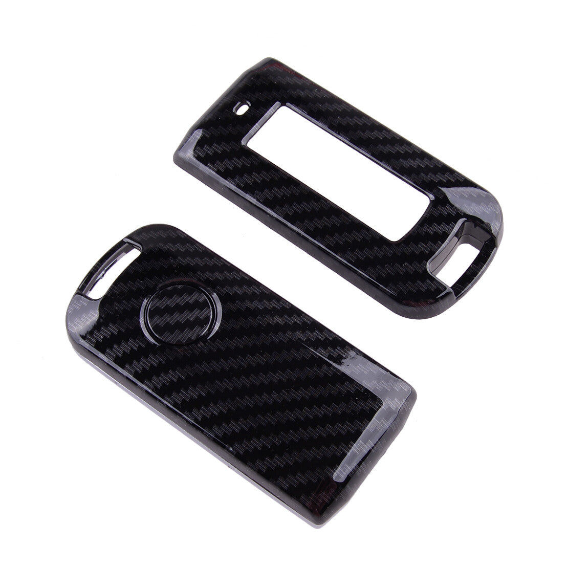 Carbon Fiber Key Fob Case Cover Fit for Outlander ASX Eclipse RVR v