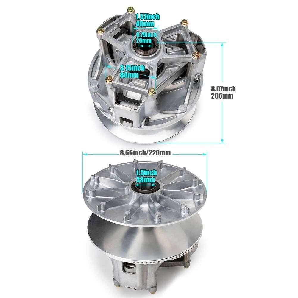 Performance Primary Drive Clutch 1323654 for POLARIS Ranger 1000 XP 2019-21 18 Q