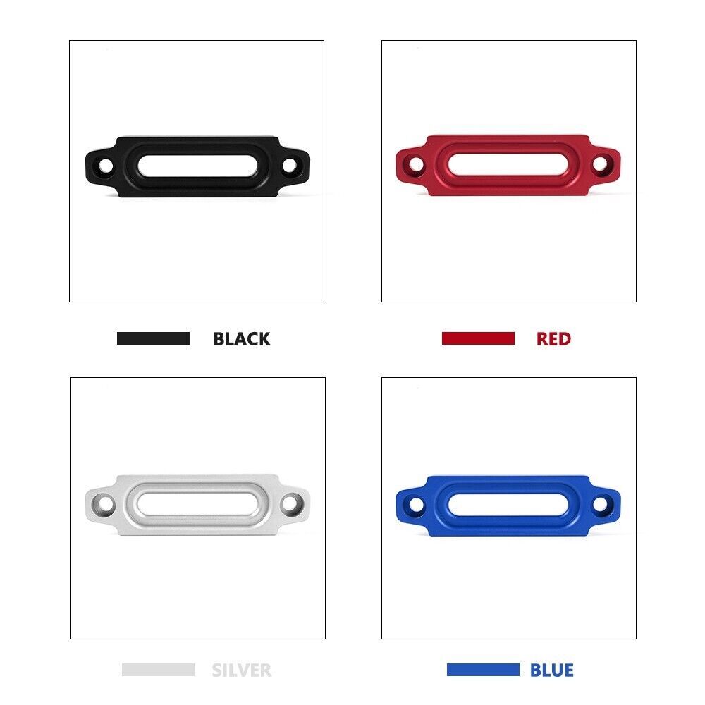 4.8 Universal Bolt Pattern Aluminum Hawse Fairlead For Synthetic Winch Rope Q