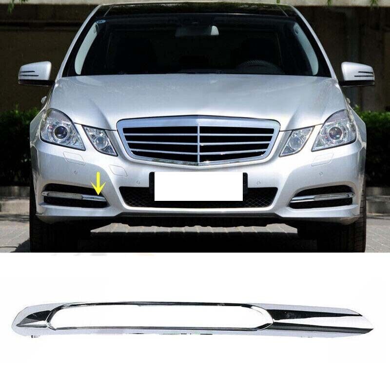 Right Side Front Fog Light Chrome Trim Bezel Cover for Mercedes W212 E 2010-2013