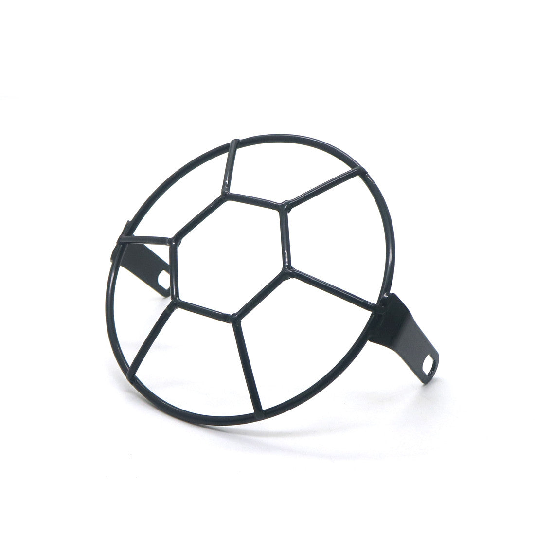 6.3 Retro Metal Grill Side Mount Headlight Football Net Mask Cover For GN/CG125 Q