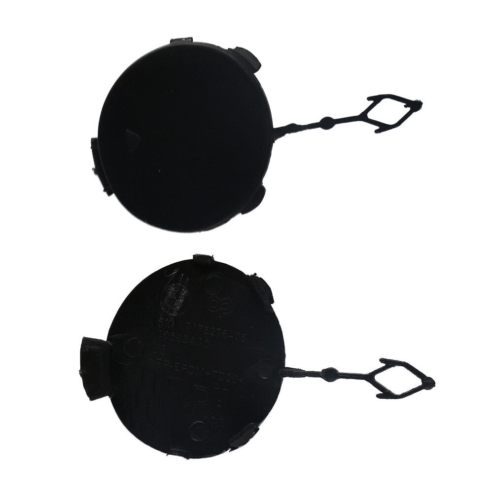 2x Fit for BMW X6 E71 2008-11 Left  Right Unpainted Front Bumper Tow Eye Hook Cover Q