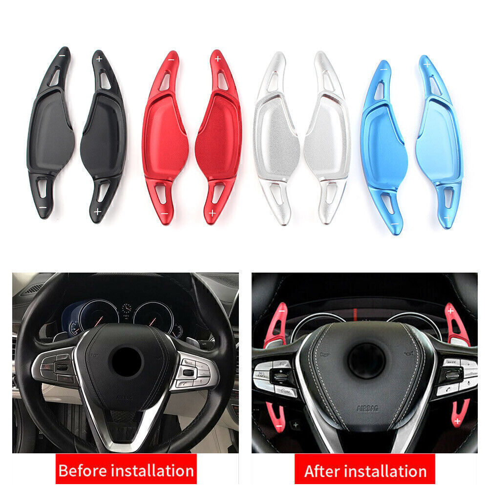 for BMW 5 7 Series X3 X4 X5 Aluminum Steering Wheel Paddle Shifter Extension