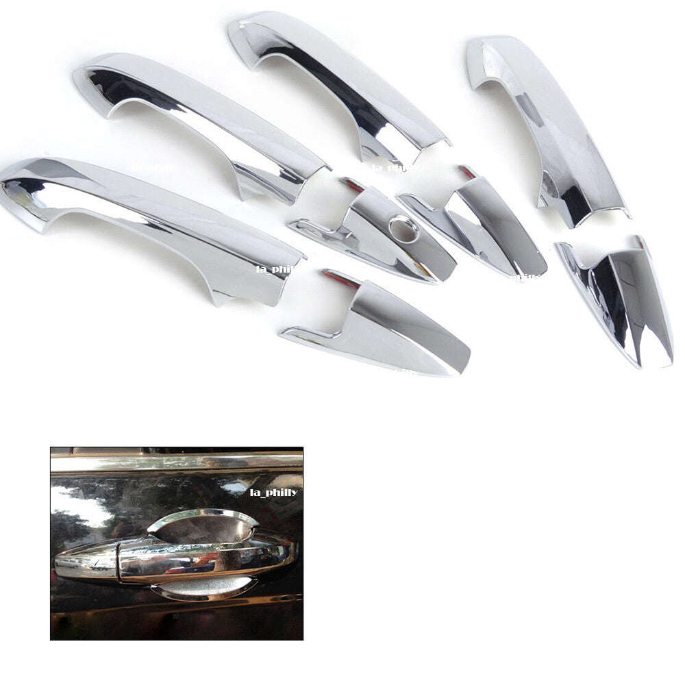 4 Pcs Chrome Door Handles Cover Trim Molding kit Fits 2007 to 2011 for HONDA CRV