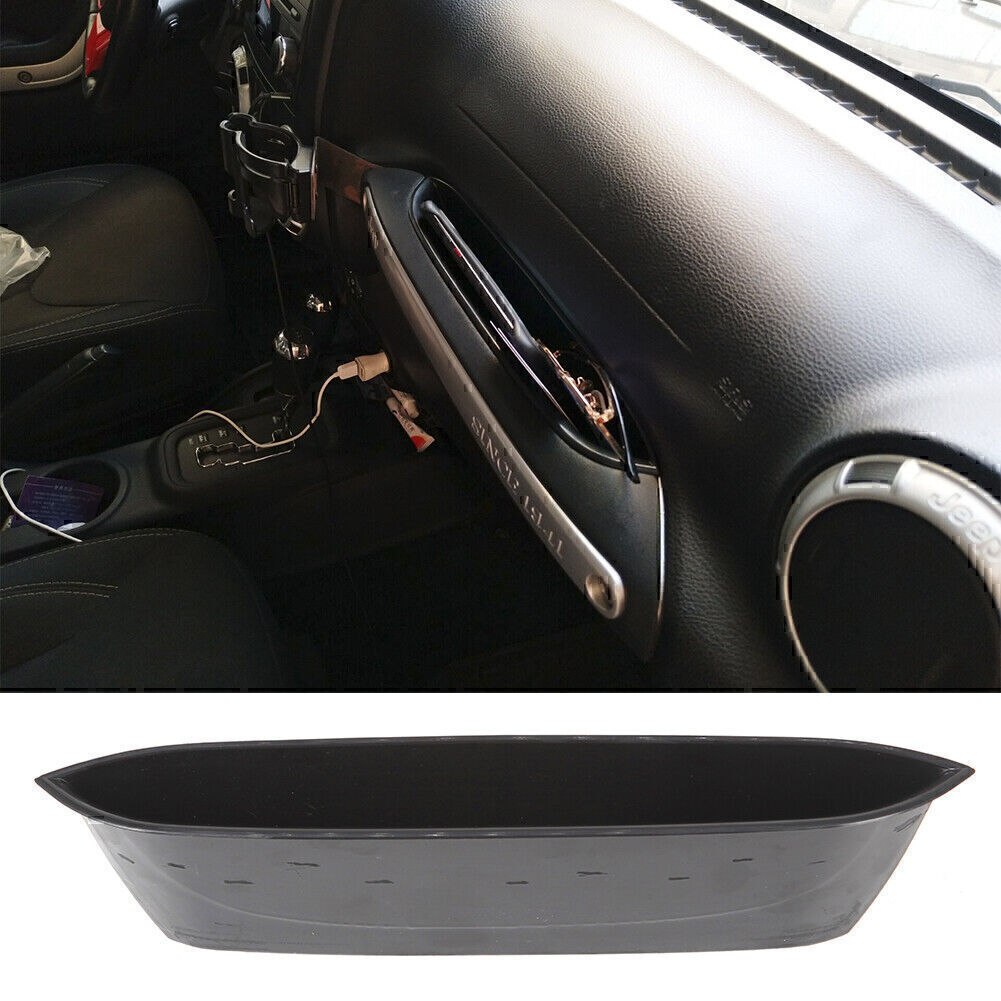 Passenger Grab Handle Storage Tray Organizer Accessory Box Fit for Jeep for Wrangler JK Q