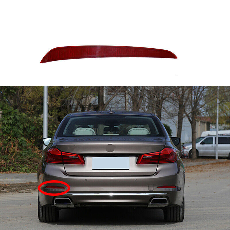 Rear Bumper Left Reflector Light Tail Lamp for BMW 5 Series G38 luxury 2018-2020 Q