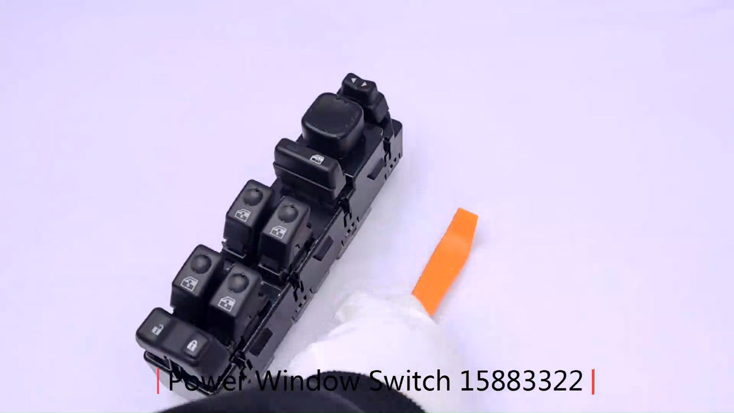 15883323 Master Power Window Switch for Silverado for GMC 1500/2500/3500 v