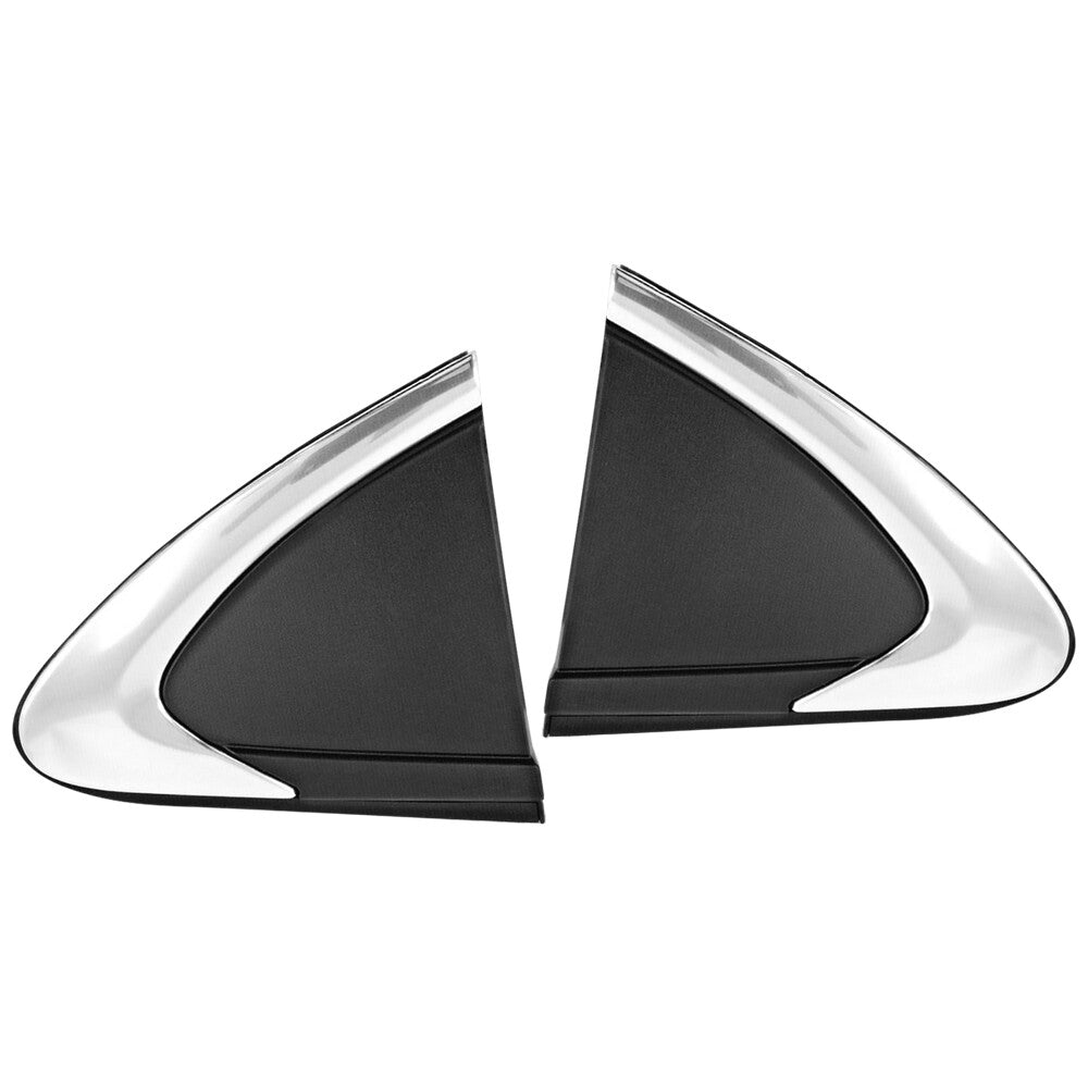 2Pcs Rear Window Molding Bezel Chrome Left+Right Replacement For 2017-2019 for Cruze