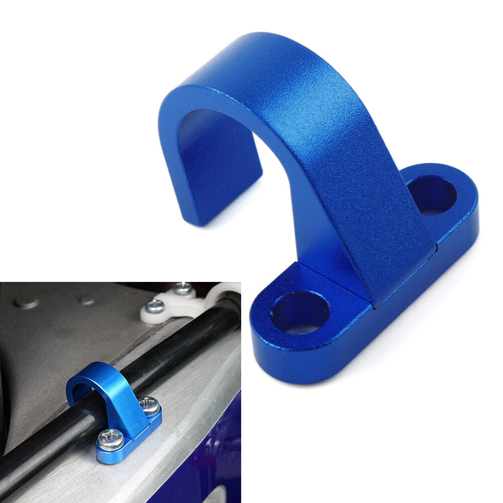 Blue Rear Brake Hose Clamp Guide for Yamaha YZ125 YZ250 YZ250F YZ450F YZ85 03-22