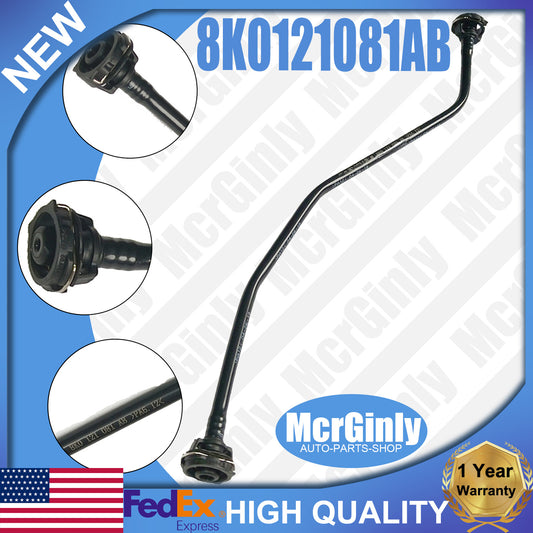 new radiator overflow hose for Audi A4/A4 Quattro A5/A5 Quattro #8K0121081AB- n