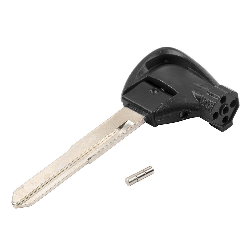Left Ignition Key Blank Uncut Blade Black fits for Yamaha Motorbike Scooter