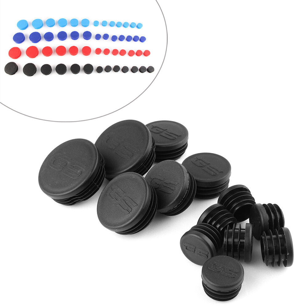 13x Frame End Cap Hole Plug Decor Cover Kit Fit for BMW R1200GS LC ADV 2013-2016 Q