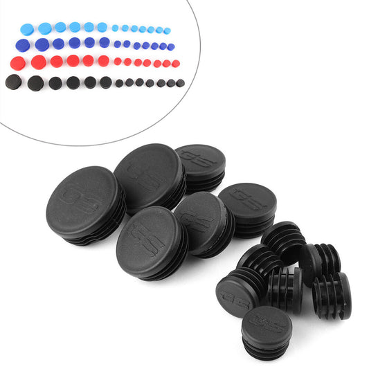 13x Frame End Cap Hole Plug Decor Cover Kit Fit for BMW R1200GS LC ADV 2013-2016 Q