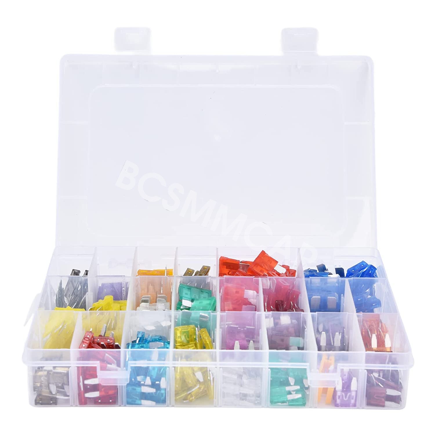 Car Circuit Medium Small Fuse 300Pcs 11 Sizes Assortment Kit Accessories Trim