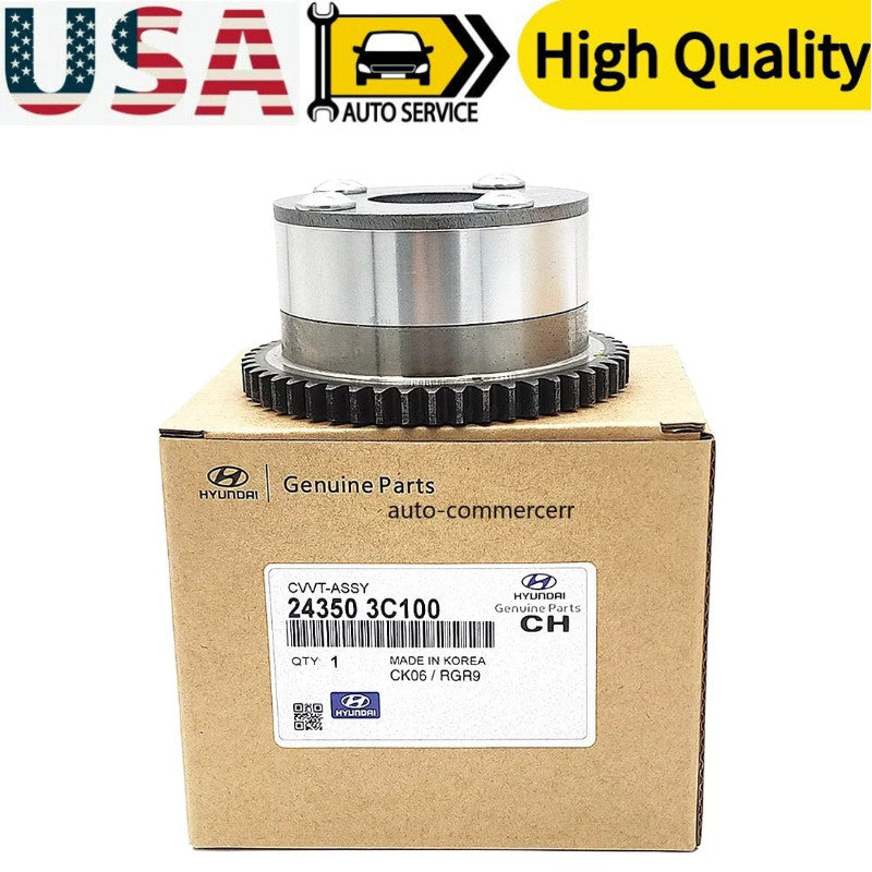 Timing Camshaft Gear CVVT for Hyundai Azera Veracruz for Genesis Coupe 24350-3C100