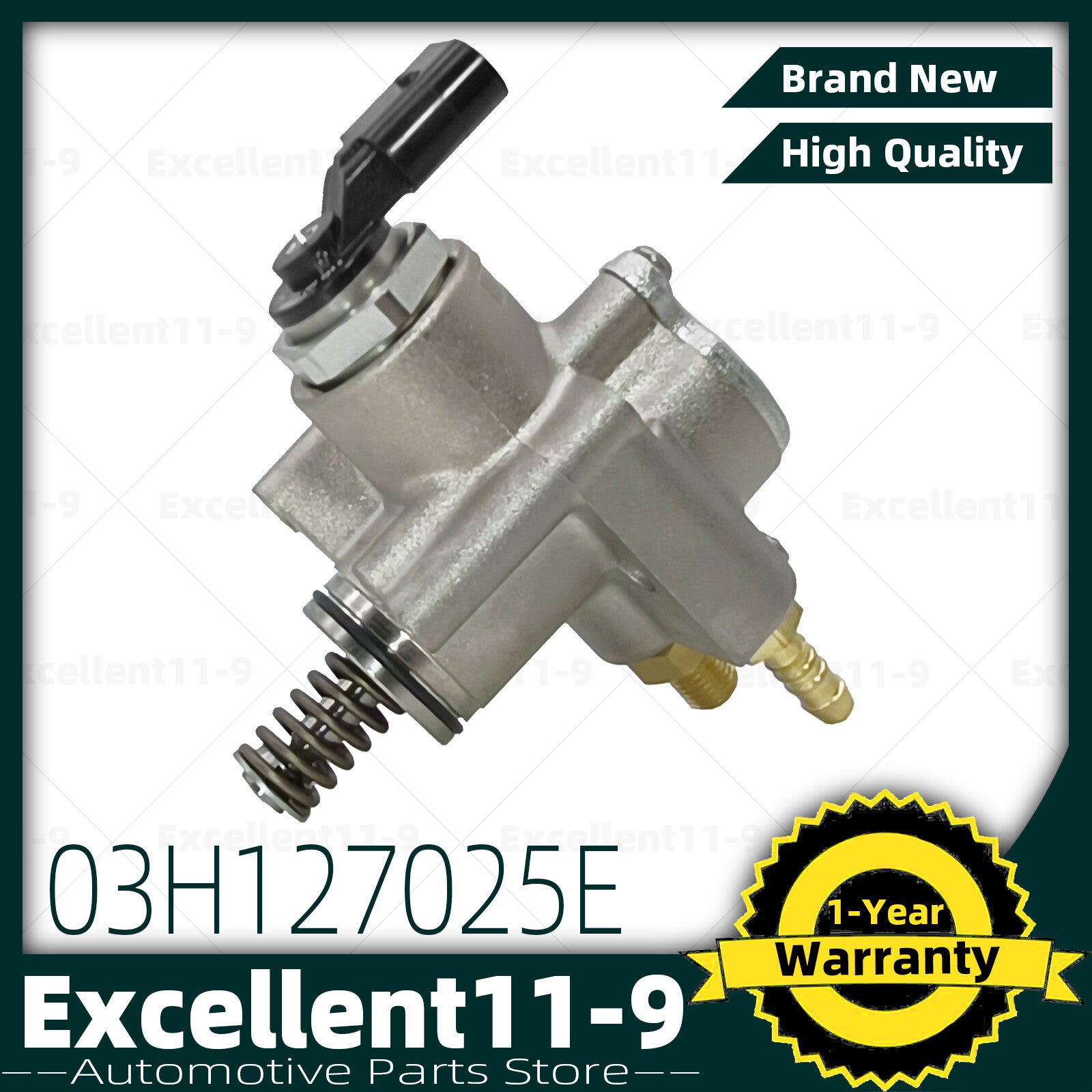 High-pressure fuel pump 03H127025E is suitable for Audi Q7, Eos, for Passat , Phaeton, and BHK 3.6L fuel tanks.