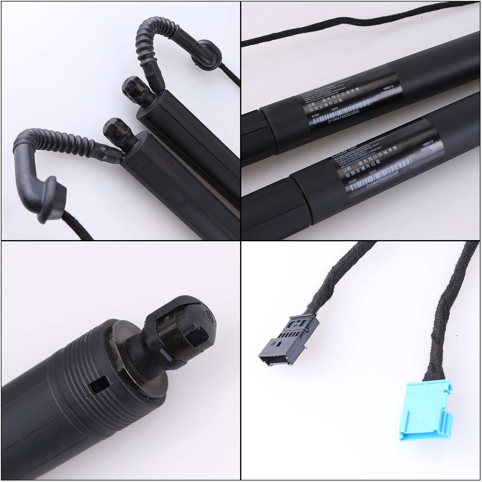 2-piece rear tailgate power latch lift support for X3 F25 51247232003 51247232004- n