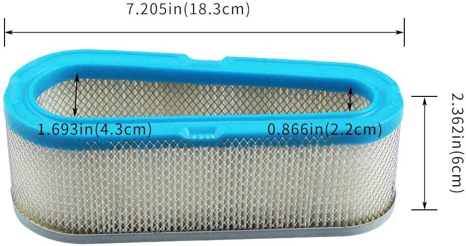 493910 691667 Air Filter 272477S 272477 Pre Cleaner for Briggs Stratton 4166