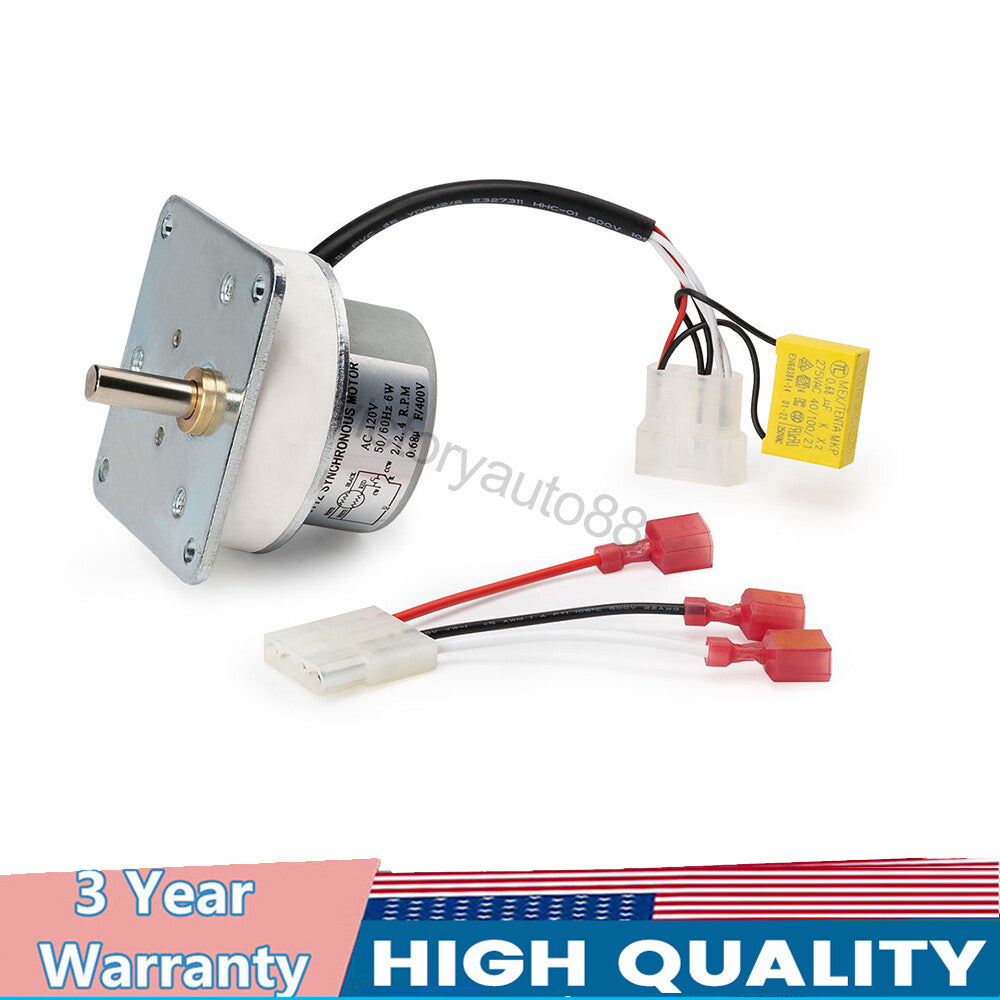 1 set of new 2.4RPM feed motor for Quadra-Fire Heatilator Eco-Choice 812-4421 Auger.