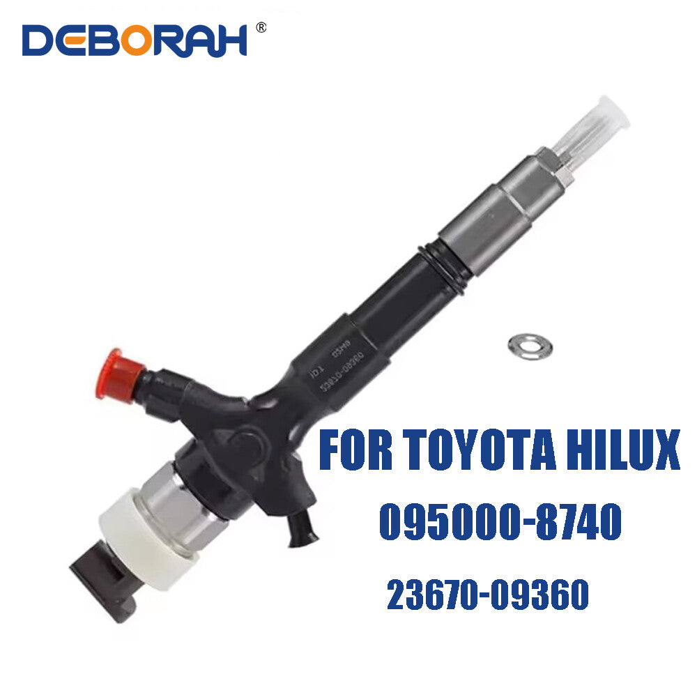 4X Diesel injector 095000-8740 23670-09360 for TOYOTA HILUX 2KD FTV HIACE2.5 D4D