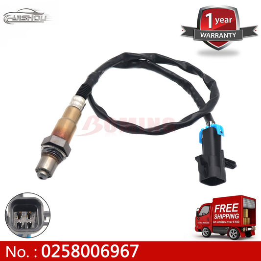 O2 sensor 0258006967 is suitable for FAW Besturn X80 for Haima 3 and for BYD F3R 5DA0-18-8G1