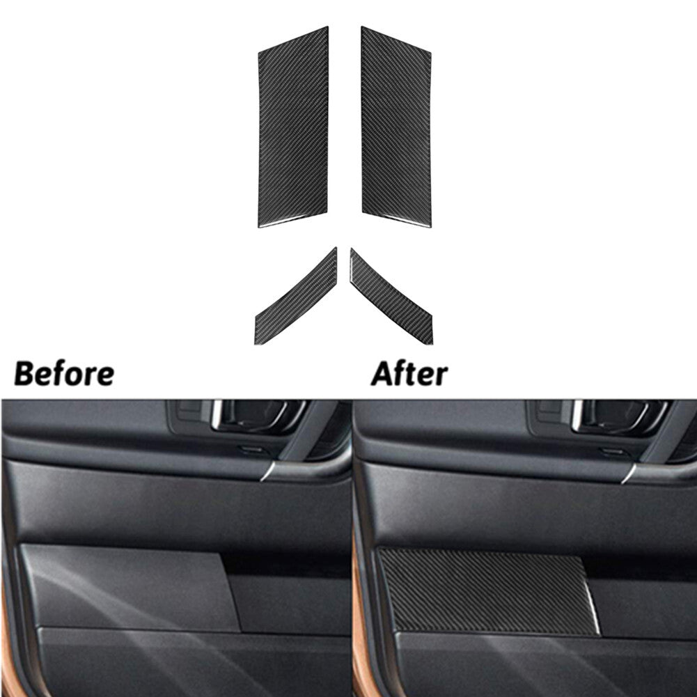 Red Steering Wheel Side Cover Trim Carbon Fiber For COBALT 2005-2010 v