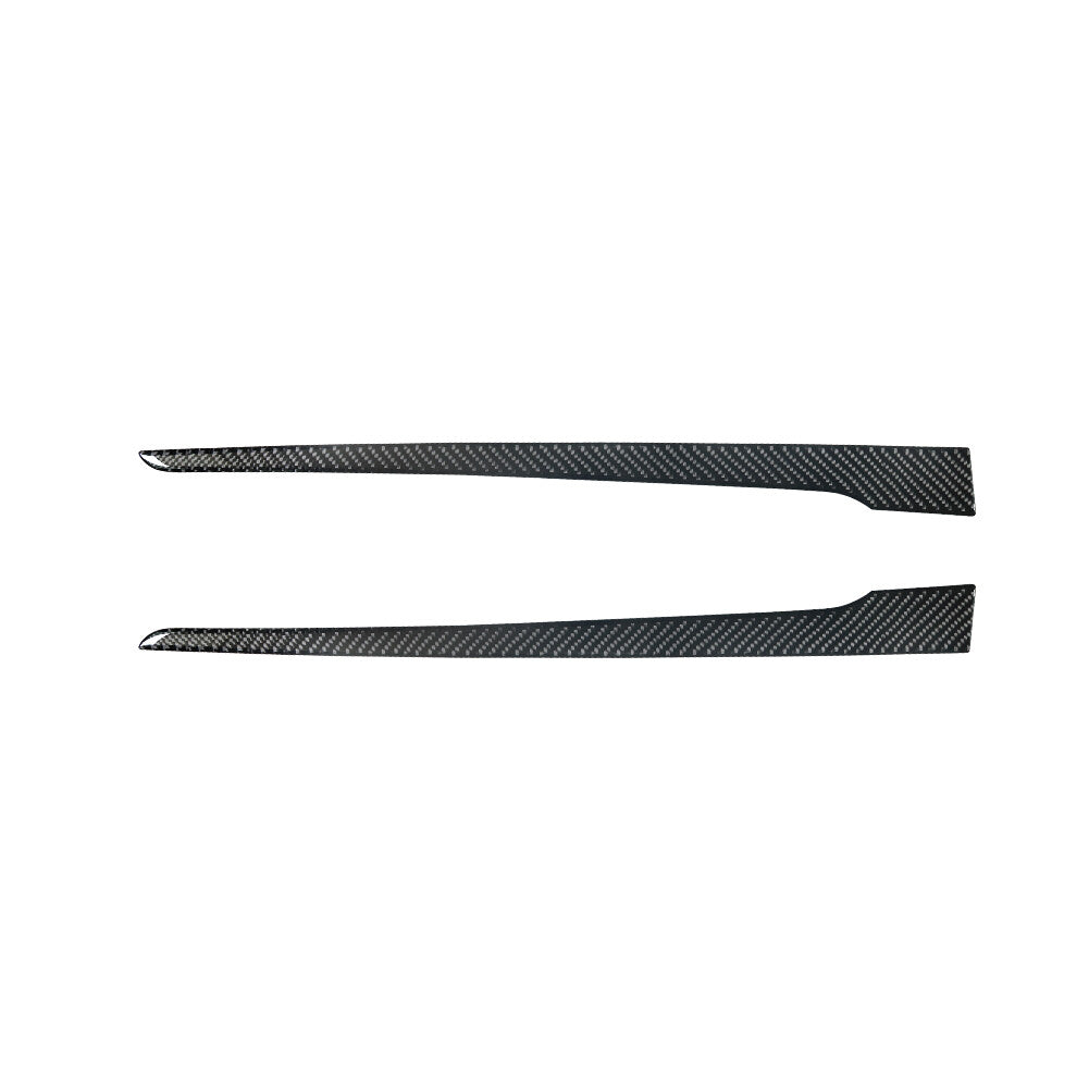 Carbon Fiber Dashboard Above Storage Frame Cover Trim For Ranger 2019-2022 v