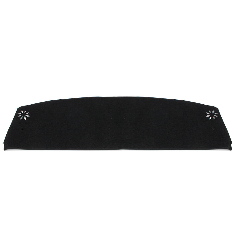 Dashboard Cover Instrument Panel Pad Polyester for Tesla Model 3 2017-2019 Black