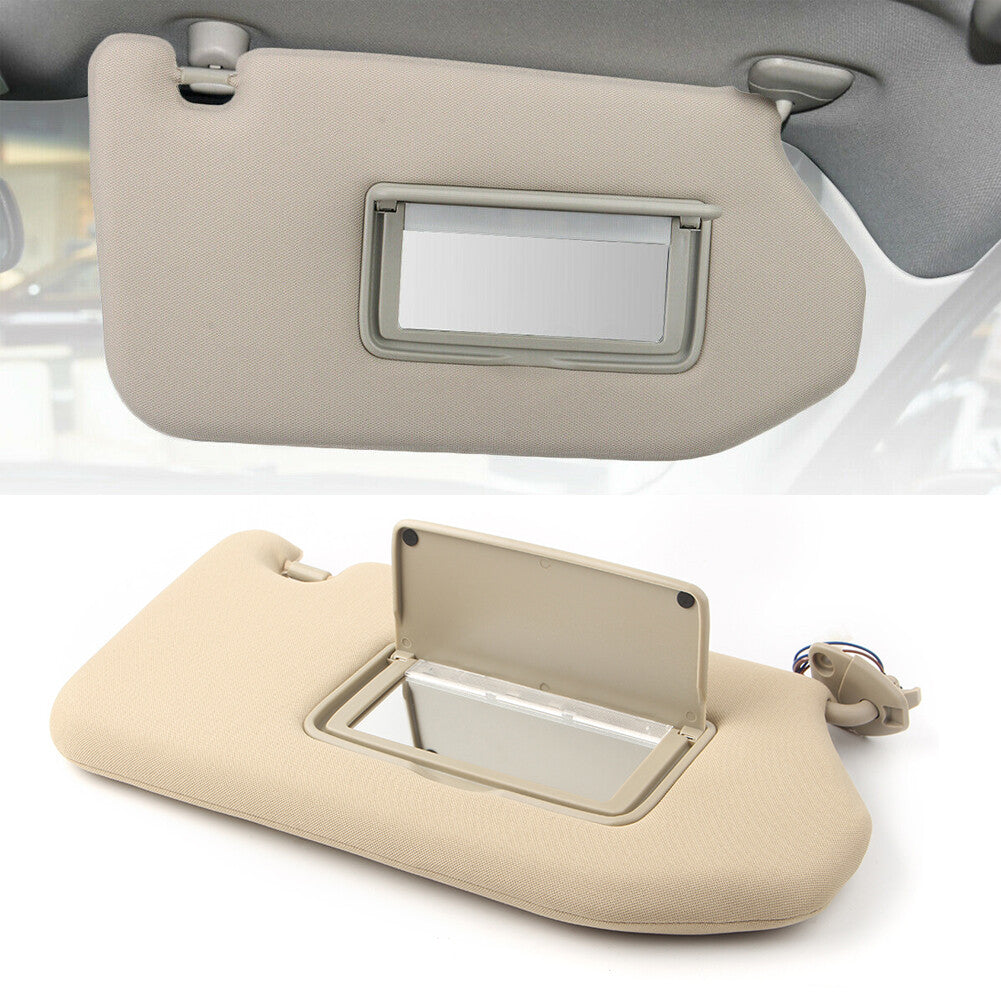 Right Passenger Sun Visor w/ Light for Pathfinder 13-18 for Infiniti QX60 14-17 JX35