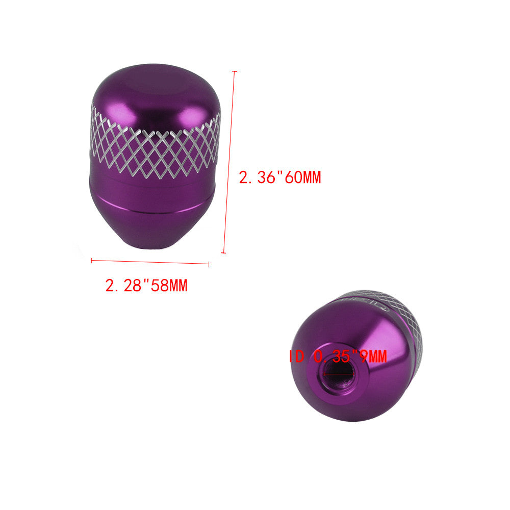 for Honda M10P1.5 Aluminum Gear Shift Knob Weighted Shifter Purple