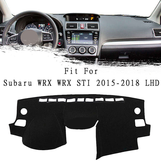 1X Dashboard Dash Mat Non-slip DashMat Sun Shade for Subaru WRX WRX STI 2015-18