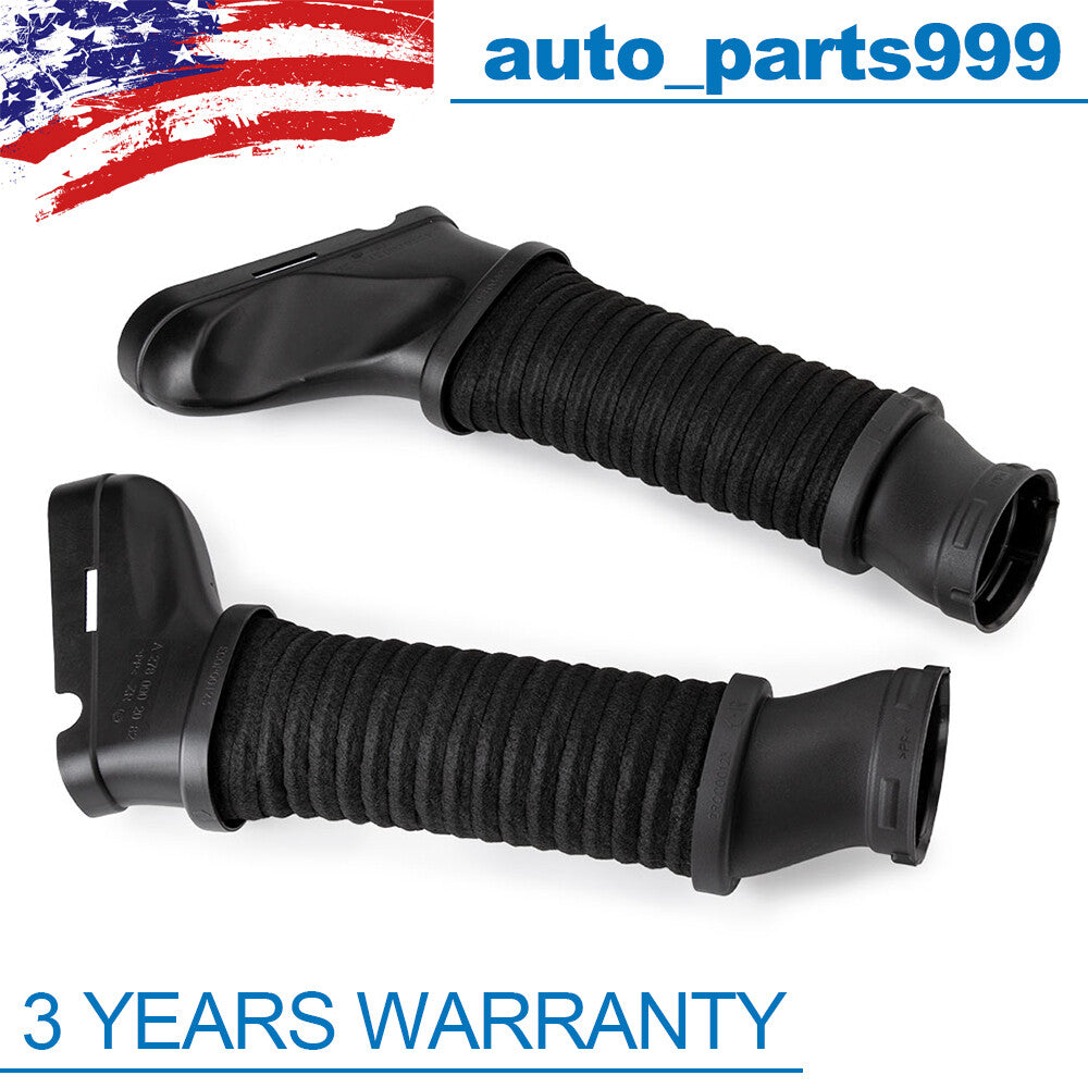 A pair of LH right-hand grip air purifier intake hoses suitable for 2012-2017 E550, CLS550, E63, and AMG models. n