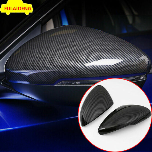 for Honda Accord 2018-2021 ABS Carbon Fiber Side Rearview Wing Mirror Cover Trim