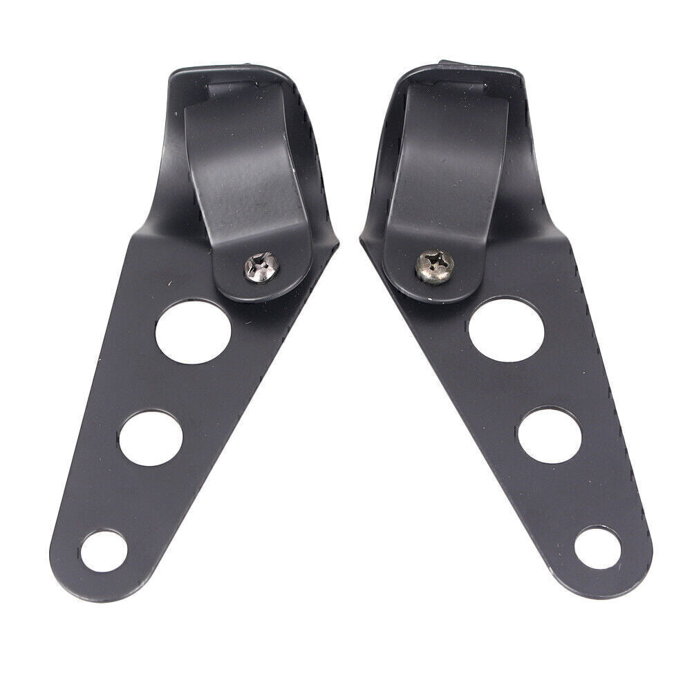 28-38mm Universal Scheinwerferhalterung Gabel Ear Chopper Cafe Racer f¨¹r for Harley