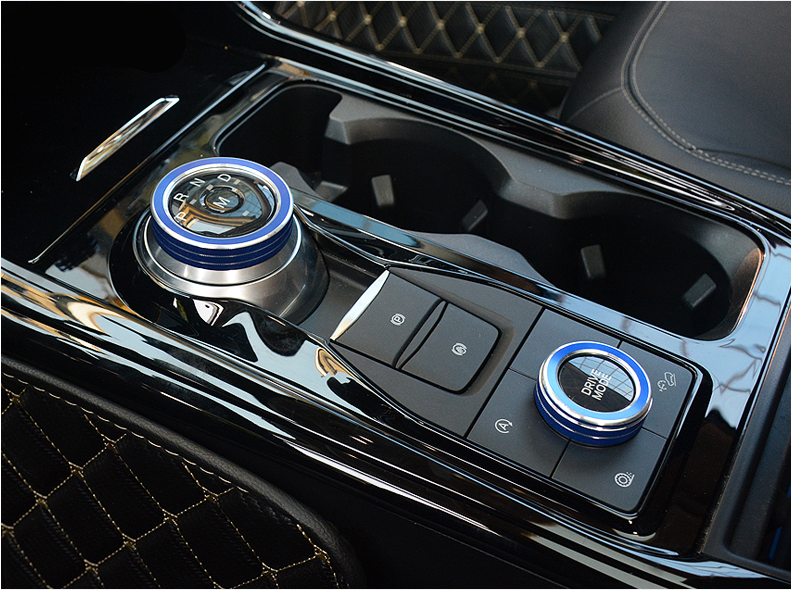 Blue Interior Panel Button Cover 2pcs for 2020  for ford  Explorer 2021