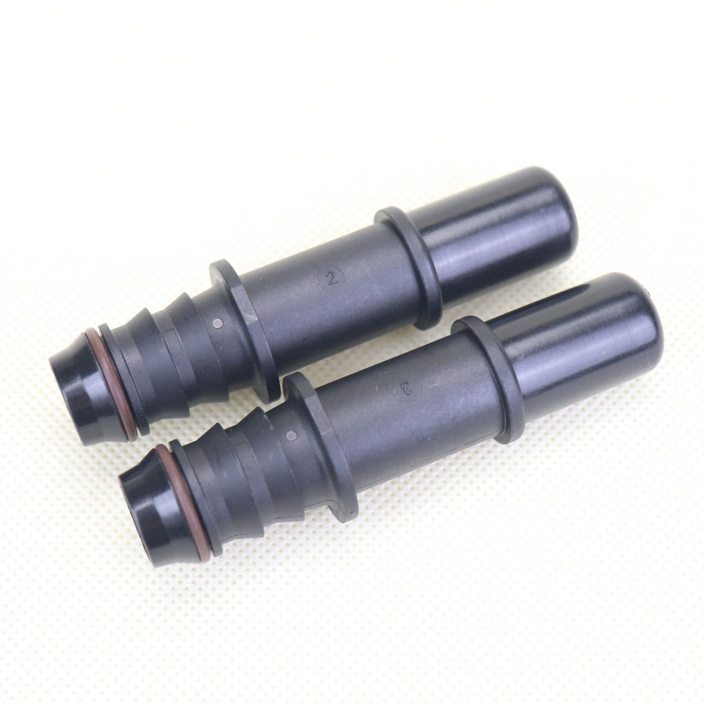 2-Pack 15.82mm ID14 Automotive Fuel Line Hose Quick Release Male Connector