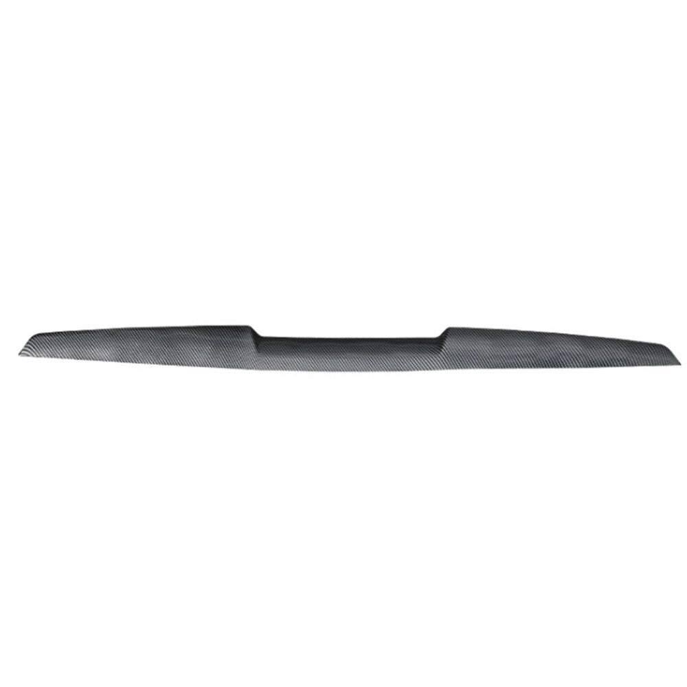 Car Rear Wing Lip Spoiler Tail Trunk Roof Trim Sticker Decors Carbon Fiber New n