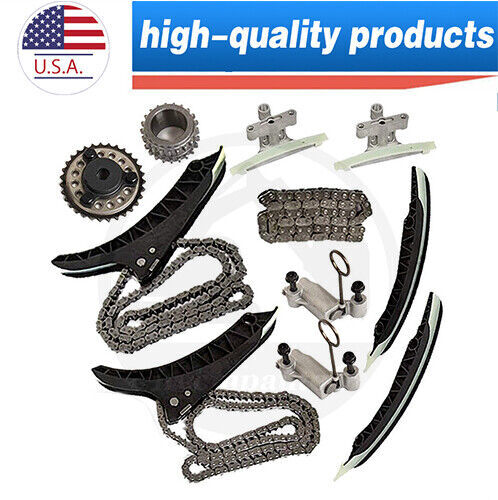 Engine Timing Chain Kit FITS for BMW X5 X6 550I 750I 4.4L V8 DOHC TURBO N63B44A