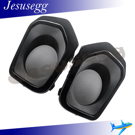 2x For 2016 18 19 20 for Toyota Tacoma Front Bumper Fog Light Lamp Hole Cover RH+LH Q