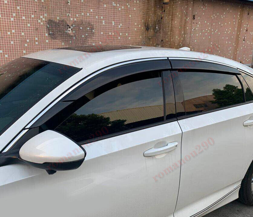 for Honda Accord 2018-22 Smoky Window Wind Visors Sun Rain Guard Vent Deflectors