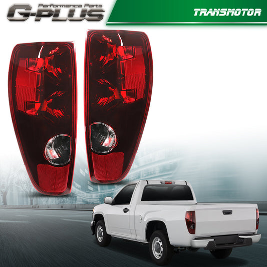 Suitable for 04-12 Colorado/ for GMC for Canyon red transparent rear brake taillights- v