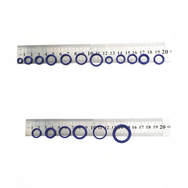265 Pcs Car Universal O-Ring Metric Seal Rubber Gasket Air Conditioning Pipeline